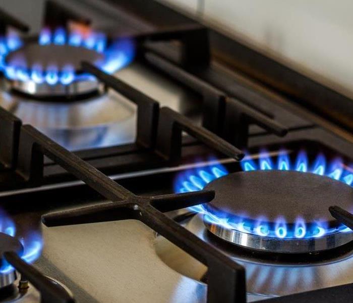 gas stove top